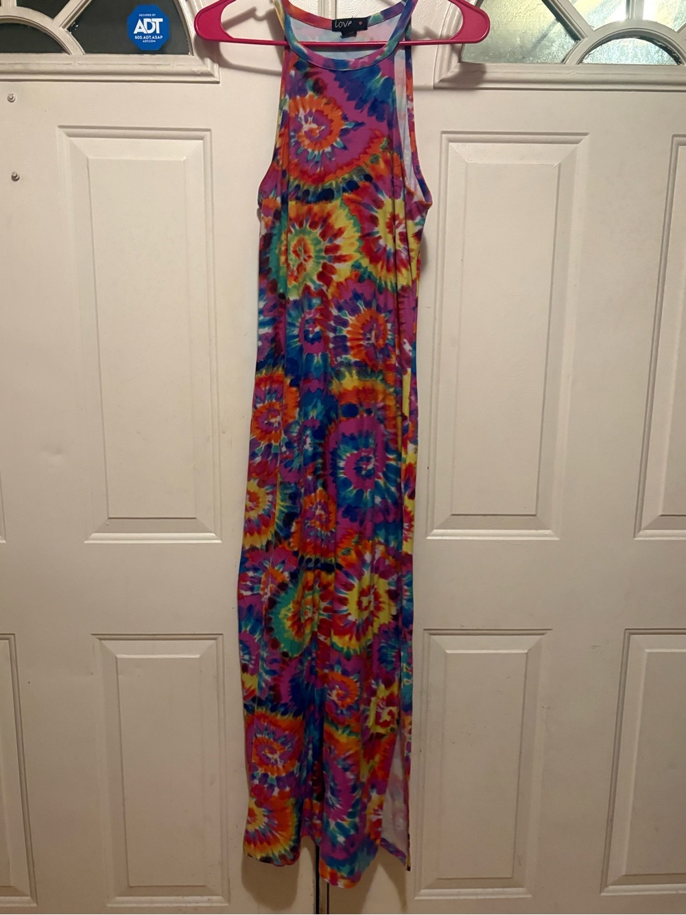 Tie-Dye Maxi Dress - Multicolor
